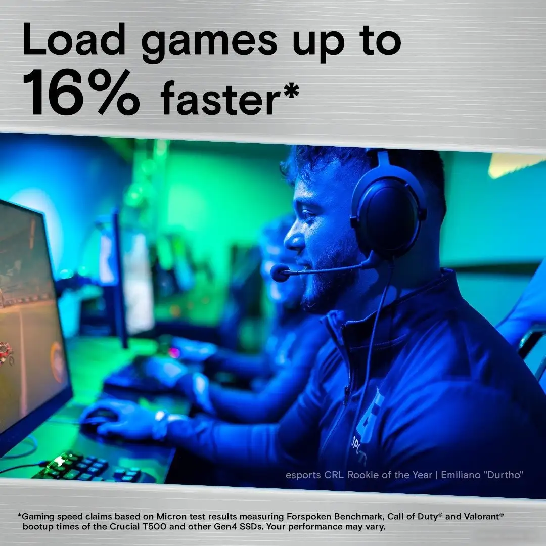 SSD Crucial T500 4TB CT4000T500SSD3 – фото товара