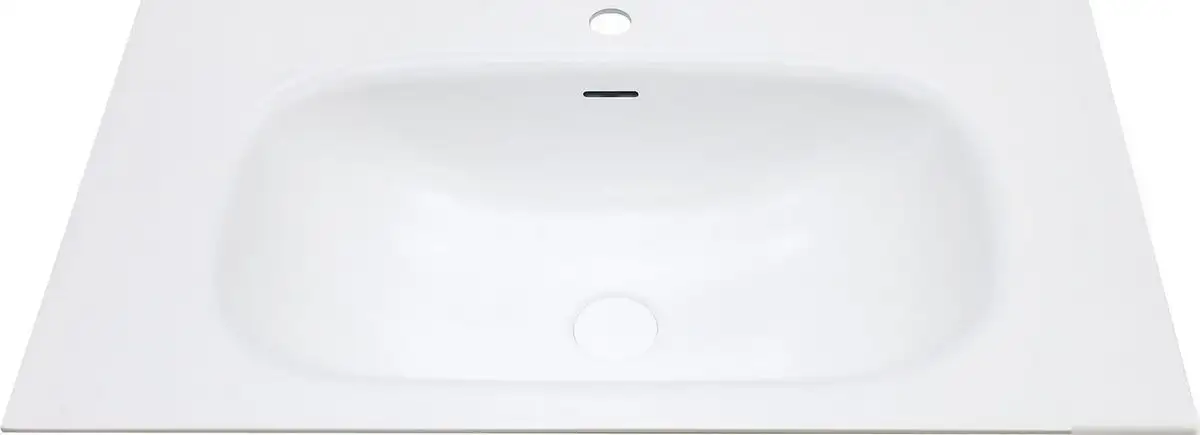 ЗОВ Тумба с умывальником Кито 80 K80LW0MRM-M115W80 (белый/тростник) – фото товара