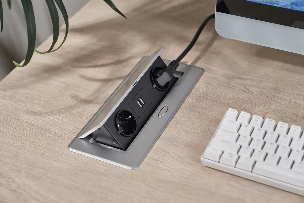 Сетевой фильтр CACTUS CS-SOCKET-EU/USBA-GY – фото товара