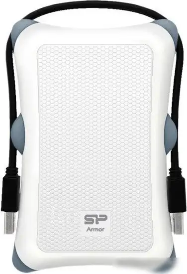 Внешний накопитель Silicon-Power Armor A30 2TB White (SP020TBPHDA30S3W) – фото товара