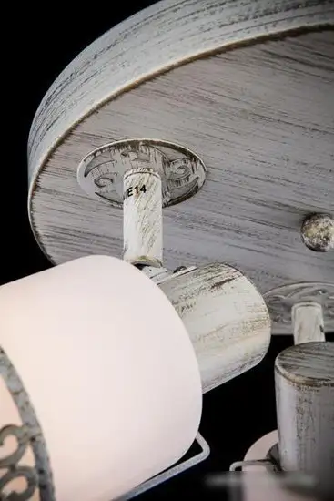 Люстра Евросвет 20026/3 белый с золотом