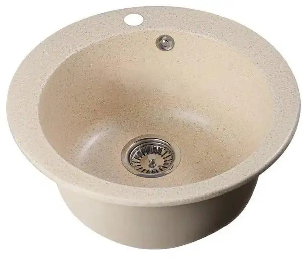 Кухонная мойка Marblan Orbi (гранит, с сифоном) - фото товара