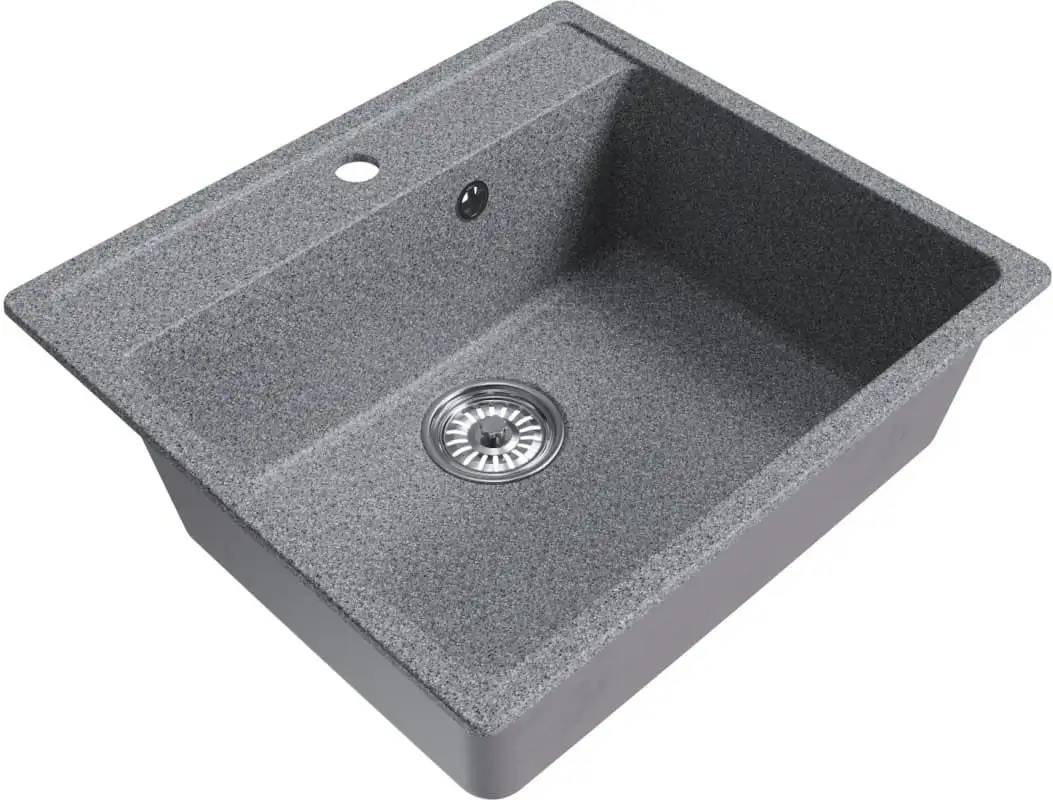 Кухонная мойка Mixline ML-GM15 551915 (темно-серый) - фото товара