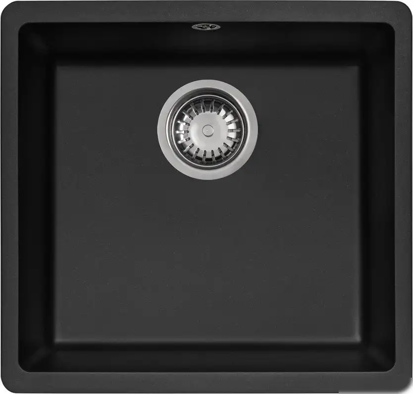 Кухонная мойка ZorG Fast 44 black metallic - фото товара