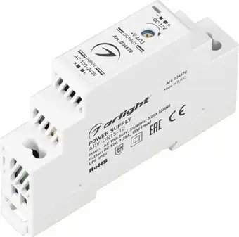 Блок питания Arlight ARV-DR15-12 034670 – изображение в каталоге