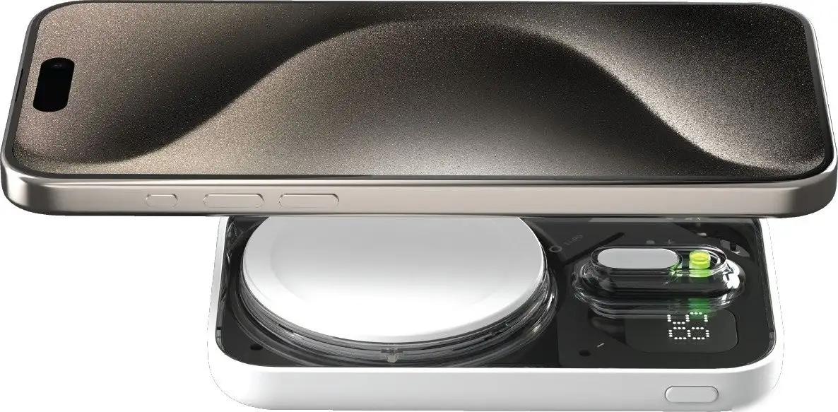 Внешний аккумулятор Momax 1-Power Flow Pro MagSafe IP125 5000mAh – фото товара