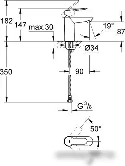 Смеситель Grohe BauEdge 23330000 - фото товара