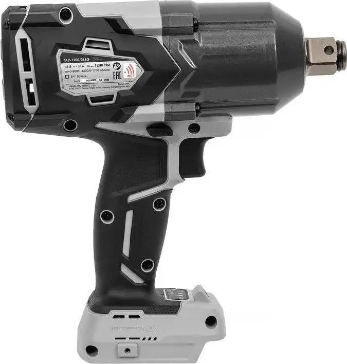 Гайковерт Интерскол ГАУ-1200/36ВЭ 819.0.0.70 (без АКБ) – фото товара
