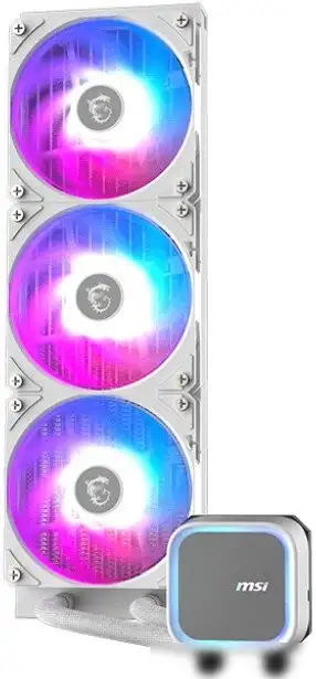 Система жидкостного охлаждения для процессора MSI MAG CoreLiquid A13 360 (белый) – фото товара