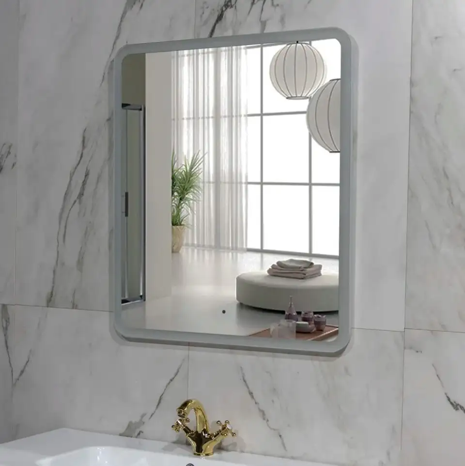 Пекам Зеркало Marta 80x80 marta-80x80B (с подсветкой,с бесконтактным сенсором) – фото товара