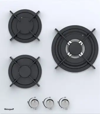 Варочная панель Weissgauff HGG 451 WGh Nano Glass - изображение в каталоге