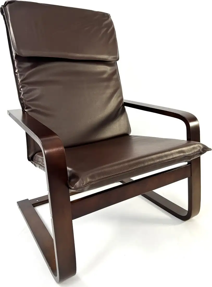 Интерьерное кресло Calviano Soft 1 (коричневый PU) – фото товара