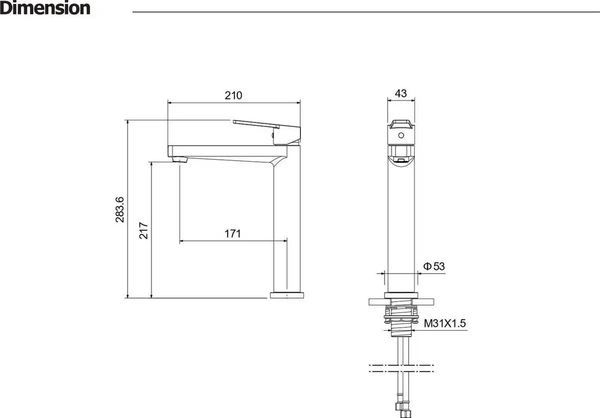 Смеситель Aquatek Lugano AQ1704CR - фото товара