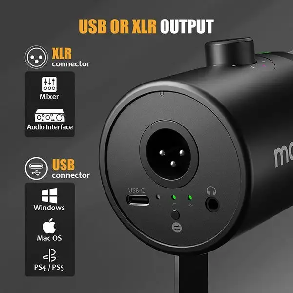 Проводной микрофон Maono PD400X – фото товара