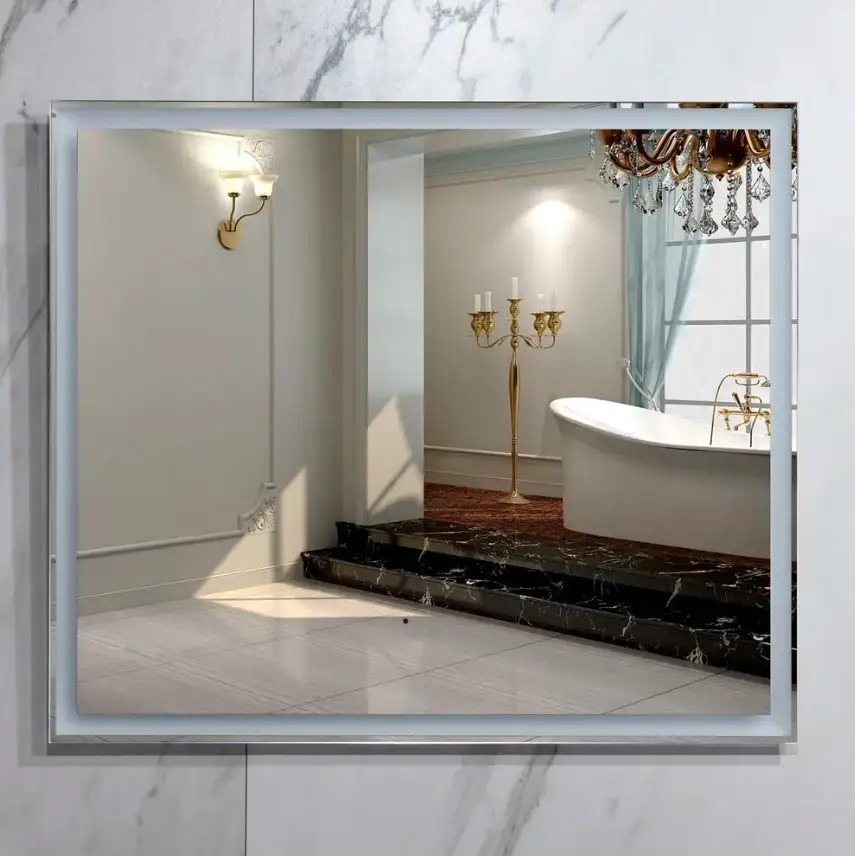 Пекам Зеркало Greta 80x70 greta-80x70B (с подсветкой и бесконтактным сенсором) – фото товара