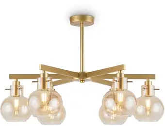 Люстра средней высоты Freya Circle FR5183PL-06G – изображение в каталоге