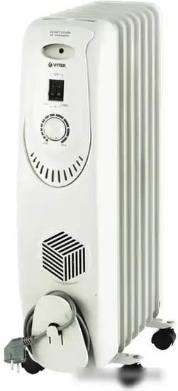 Масляный радиатор Vitek VT-1704 W - фото товара