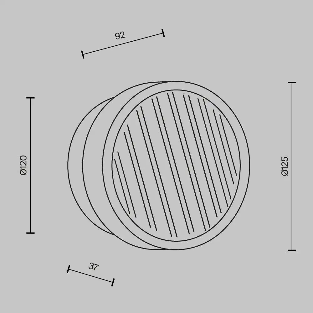 Бра Maytoni Olo MOD493WL-L6PTK1 – фото товара
