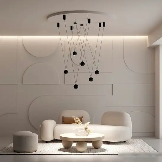 Люстра средней высоты Arlight SP-ELEMENTA-CONE-R83-9W Day4000 032773 – фото товара