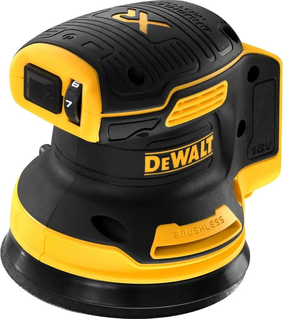 Эксцентриковая шлифмашина DeWalt DCW210NT (без АКБ, кейс) – фото товара