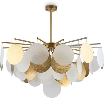 Люстра средней высоты Freya Porto FR5104PL-08BS2 – изображение в каталоге