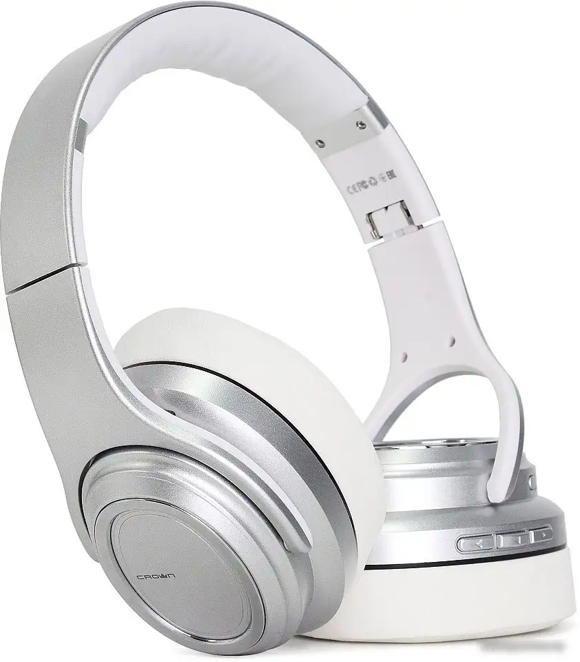 Наушники CrownMicro CMBH-5050 (серебристый) – фото товара