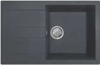 Кухонная мойка Granrus GR-780 (антрацит)
