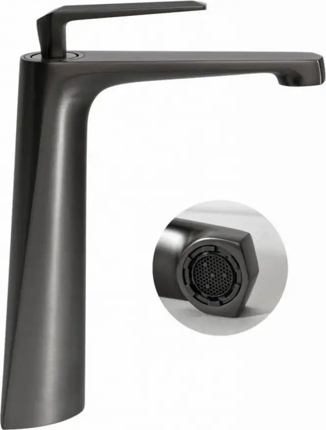 Смеситель Hansberge H2068 (графит) - фото товара