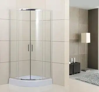 Душевой уголок BelBagno UNO-195-R-2-100-C-Cr (прозрачное стекло)