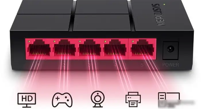 Коммутатор Mercusys MS105G – фото товара