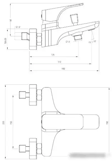 Смеситель Deante Hiacynt Nero BQH N10M - фото товара