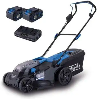 Газонокосилка Scheppach BC-MP430-X (с 2-мя АКБ) – изображение в каталоге