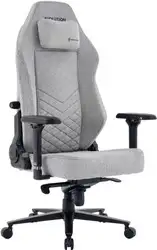 Игровое (геймерское) кресло Evolution TITAN Fabric (серый) – изображение в каталоге