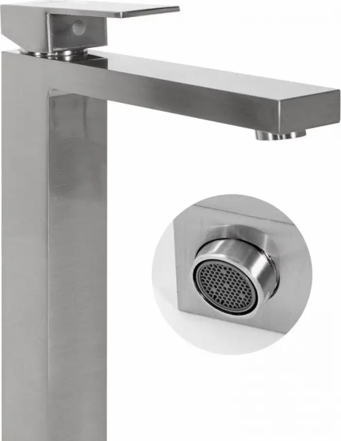 Смеситель Hansberge H2070 (никель) - фото товара