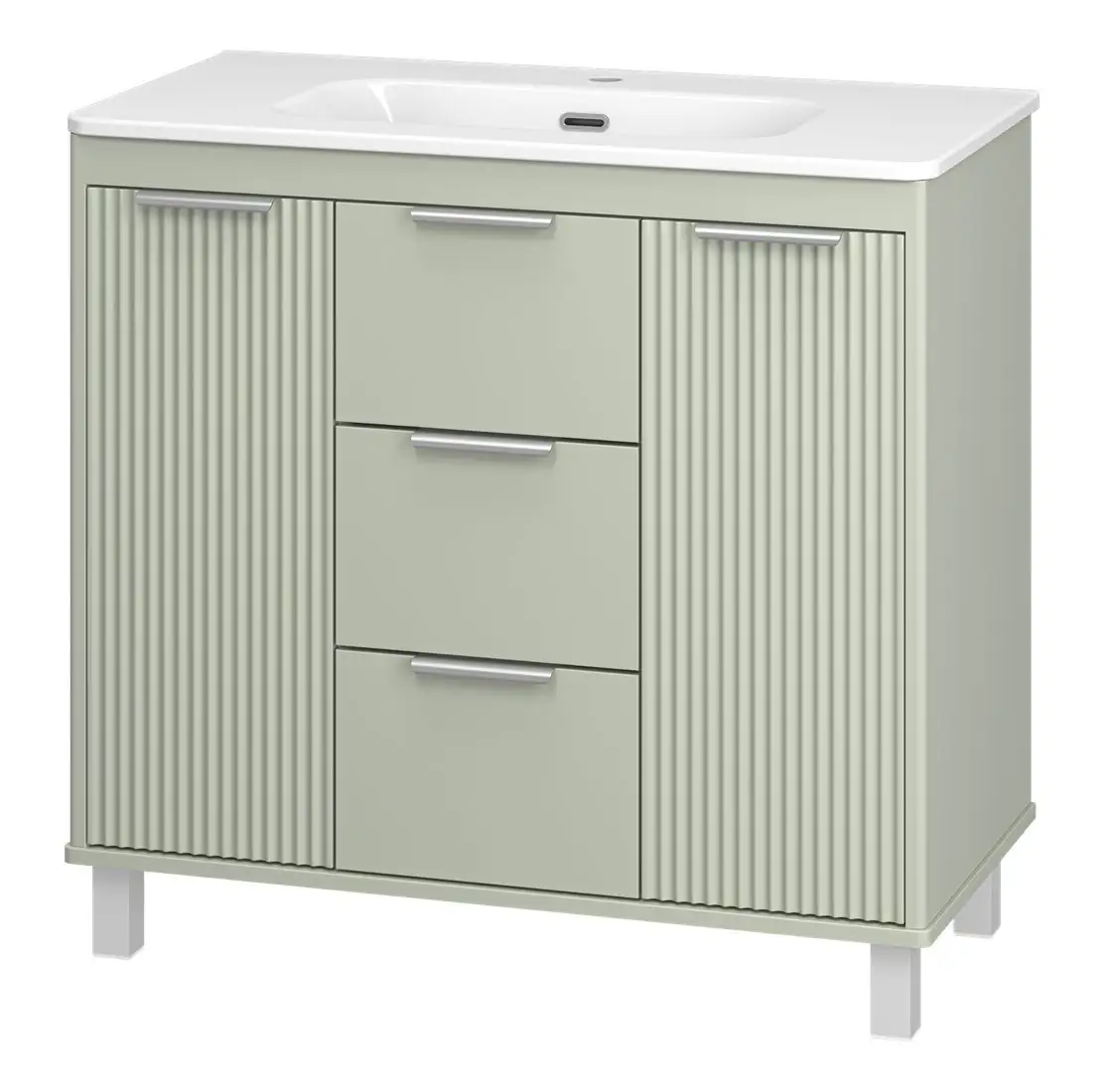 Brevita Тумба под умывальник Risacca Pistachio 90 RIS-06090-0842Я (фисташковый) – фото товара