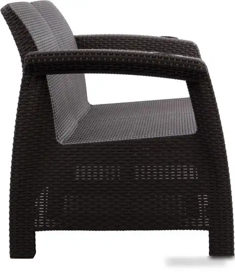 Садовый диван Альтернатива Ротанг-плюс М8837 (мокко) – фото товара