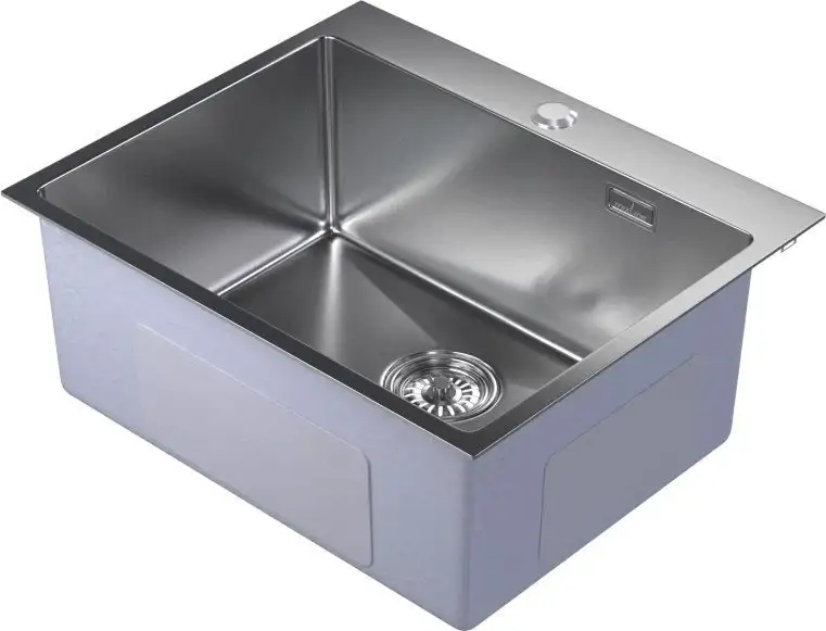 Кухонная мойка Mixline Pro 555133 (сатин, с сифоном) - фото товара