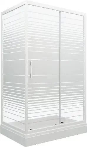 Душевой уголок Triton Фьюжн 100x80 А Полосы - изображение в каталоге