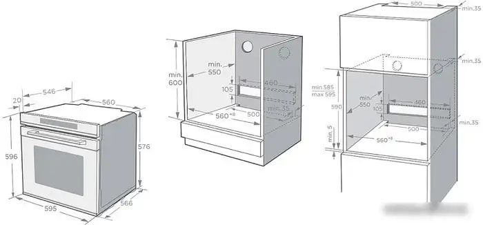Электрический духовой шкаф Korting OKB 1331 GNBX - фото товара