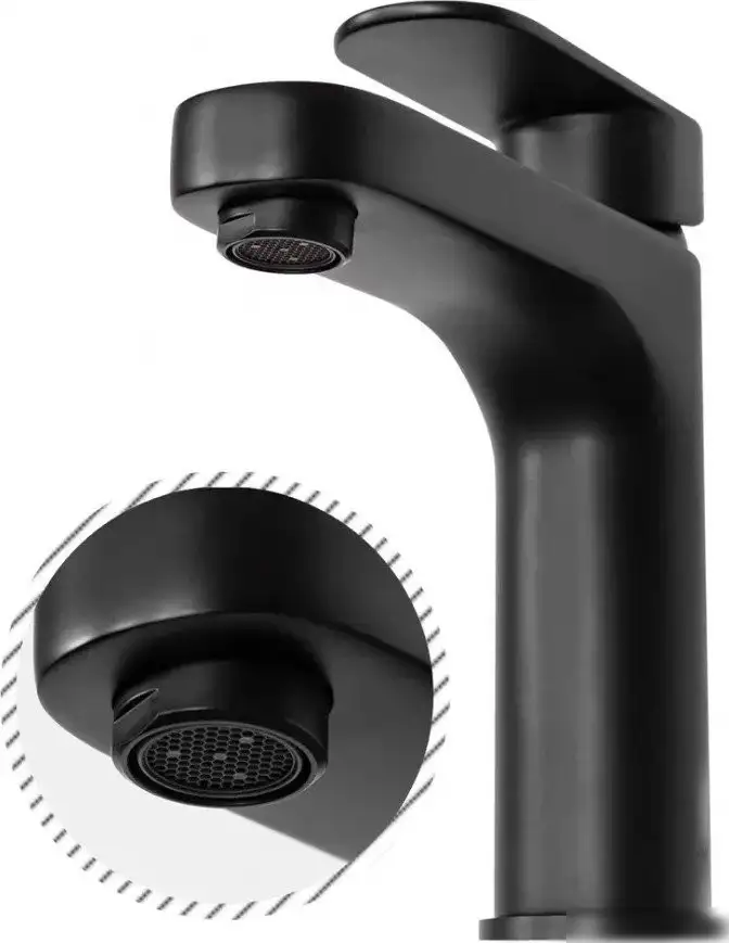 Смеситель Grocenberg GB1011 (черный матовый) - фото товара