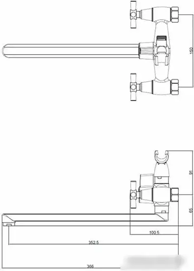 Смеситель Voda DV31 - фото товара