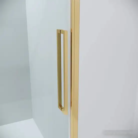 Душевой уголок Grossman Cosmo 120x80x195 120.K33.02.1280.32.00 (золото сатин/прозрачное стекло) - фото товара