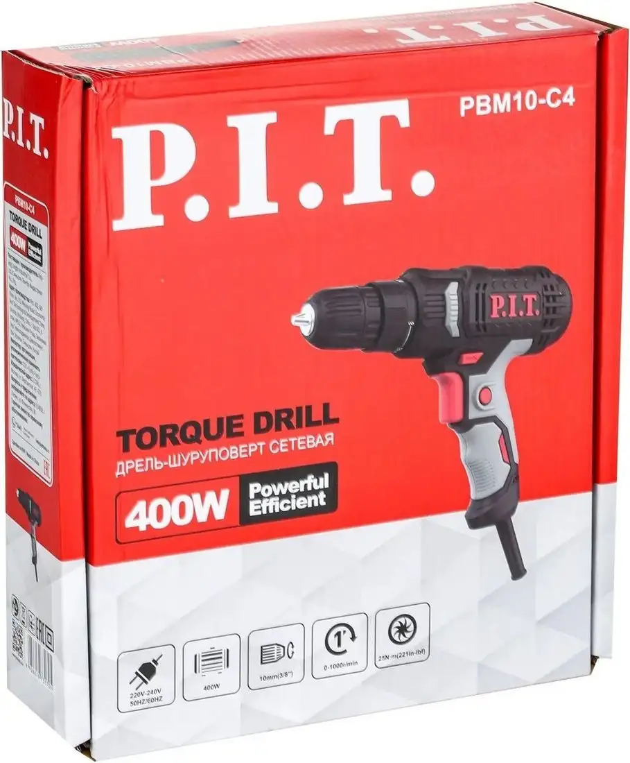 Дрель-шуруповерт P.I.T. PBM10-C4 – фото товара