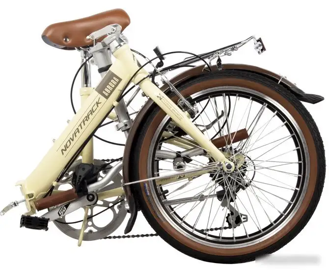 Велосипед Novatrack Aurora 3.6 20 2024 20FAURORA6S.BG4 (бежевый) – фото товара