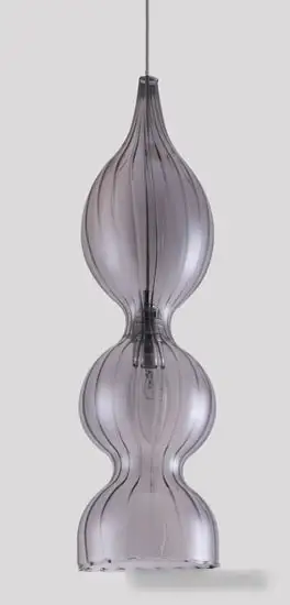 Подвесная люстра Crystal Lux Iris SP1 B Smoke – фото товара
