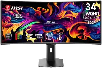 Игровой монитор MSI MPG 341CQR QD-OLED X36 – изображение в каталоге