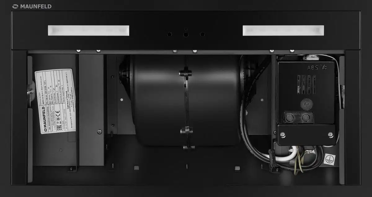 Кухонная вытяжка MAUNFELD BERK 60 Built In (черный антрацит) - фото товара