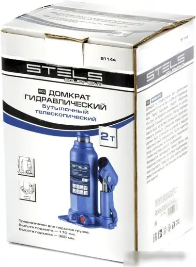 Бутылочный домкрат Stels 51144 2т – фото товара