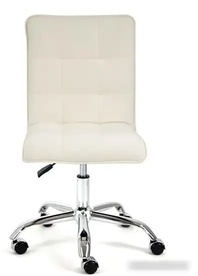 Офисное кресло TetChair Zero флок (молочный) – фото товара