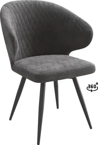 Стул Мамадома Rob-R1 360 (b28 Antracite Lux/черный) – изображение в каталоге